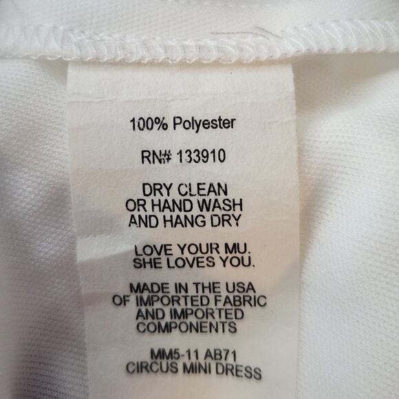 Show Me Your Mumu Circus Mini Dress Women's M Pink Abstract Slip Lined NWT - Picture 6 of 7